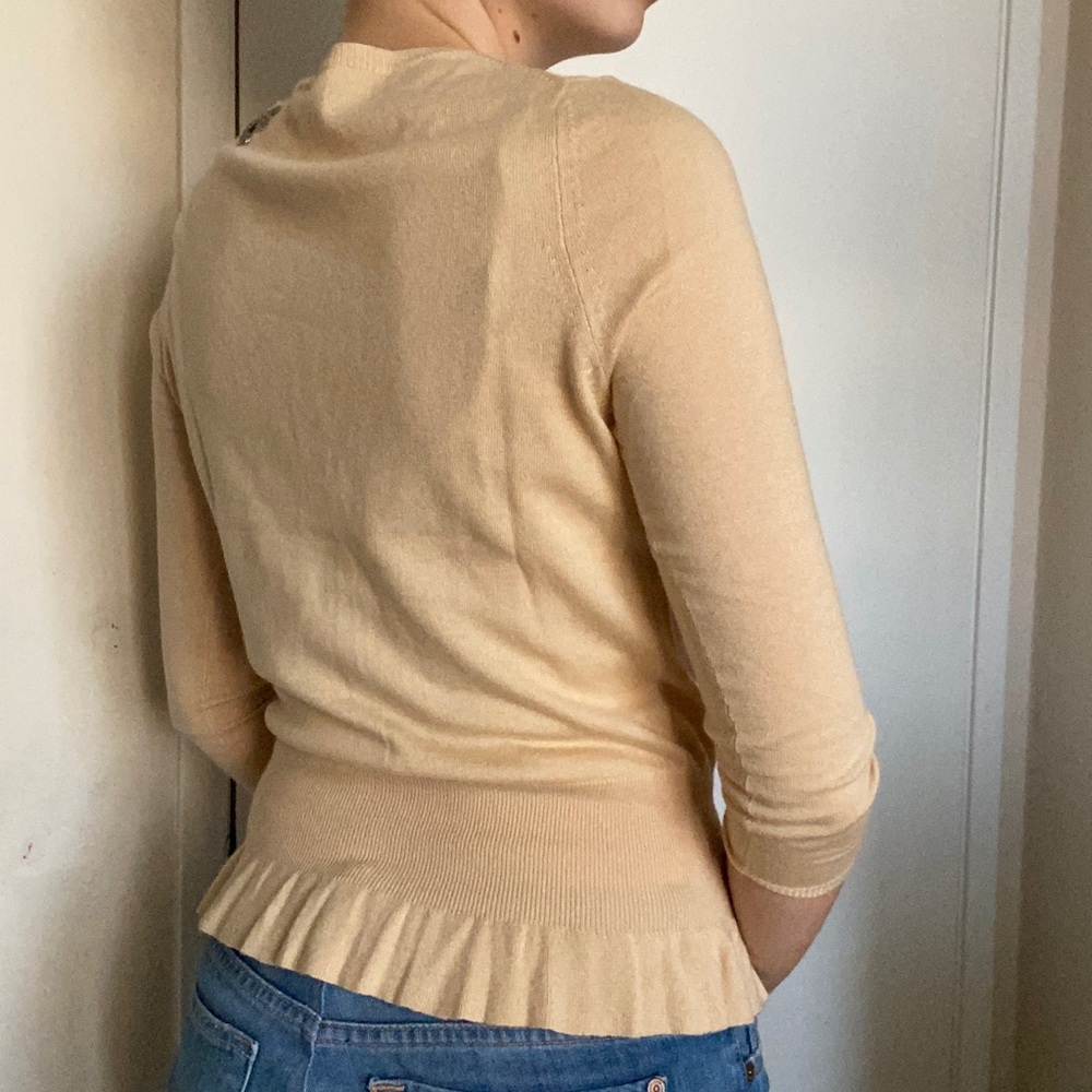 Silk and Cashmere Blend Sweater - Picture 5 of 7
